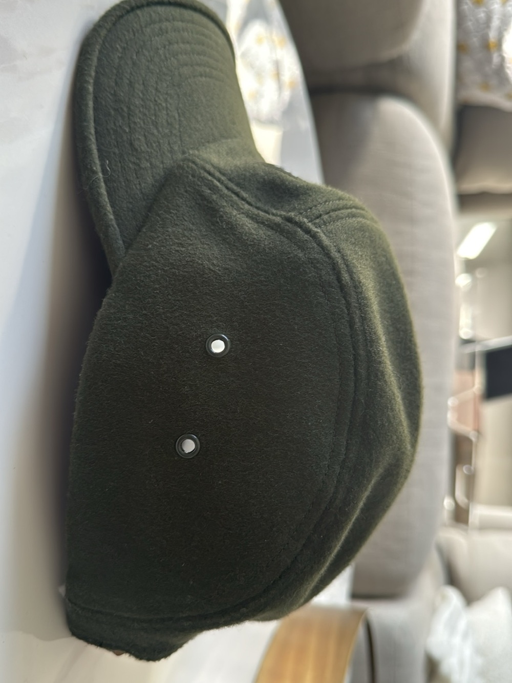 Supreme Olive Green Wool Camp Cap - Picture 6 of 6